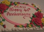 美国美华妇女会 ( OCAW)  庆祝她们40岁的生日 