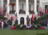 美国总统奥巴马在白宫举行仪式欢迎中国国家主席习近平